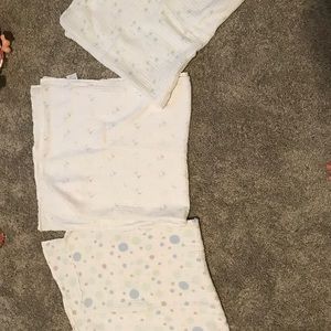 Gently used Aden & Anias swaddle blankies